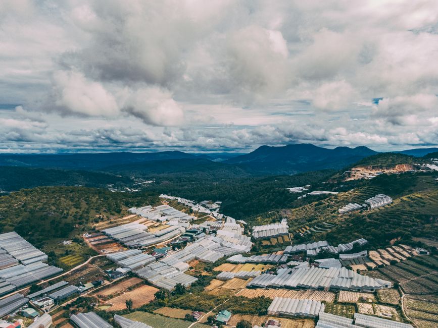 Langbiang mountain view