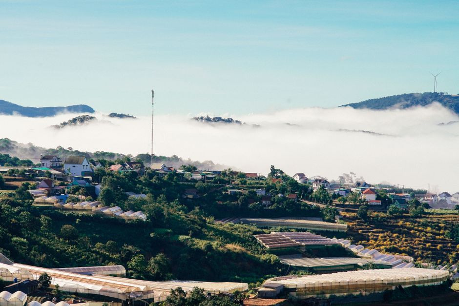 clouds over langbiang