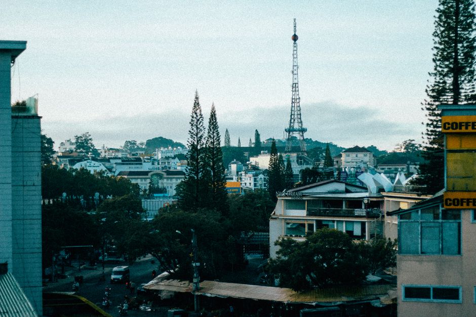 dalat hotel view