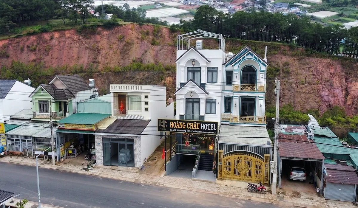Không gian khách sạn Hoàng Châu tại Đà Lạt